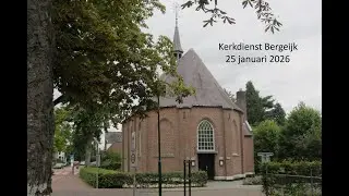 kerkdienst Bergeijk 25 januari 2026