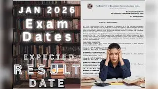 ICAI Latest Notification + EXPECTED RESULT DATE | CA Final | CA Inter | CA Foundation Update