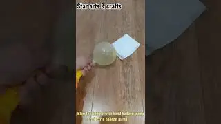 Confetti balloons how to stick/Balloon tutorials for beginners&nbsp;@Star Arts & Crafts&nbsp;#balloontutorials