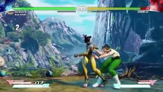 Street Fighter V-  Juri Combos