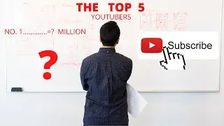 THE TOP 5 MOST SUBSCRIBED YOUTUBE CHANNELS EVER  |  #SHORTS