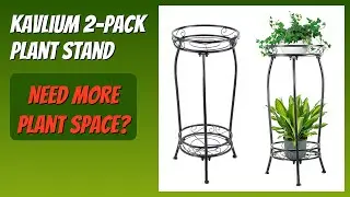 REVIEW (2026): Kavlium 2-Pack Plant Stand. Features