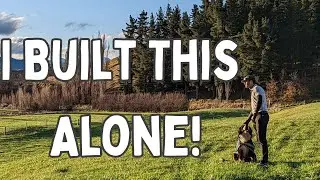 DIY Fence Build for My Off-Grid Tiny Home &ndash; Full Build Start to Finish