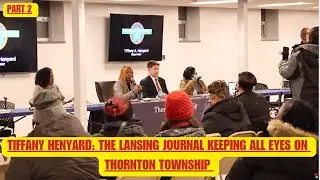 TIFFANY HENYARD: THE LANSING JOURNAL KEEPING ALL EYES ON SUPER MAYOR #thorntontownship #supermayor