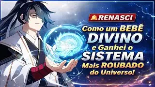 RENASCI Como um BEBÊ DIVINO e Ganhei o SISTEMA Mais ROUBADO do Universo! | Resumo de Manhwa