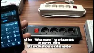 Abh&ouml;ren mit dem Handy Abh&ouml;rger&auml;te Spionage Audio&uuml;berwachung Gsm Wanze