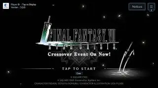 6 Minutes of Menu - FFXII Series Crossover-  Final Fantasy VII Ever Crisis! -