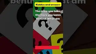 Can you answer the riddle? #riddles #riddlesdaily