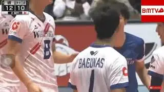 Monster spike of Bagunas in Japan.