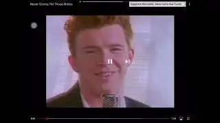 Never Gonna Hit Those Notes but its earrape...