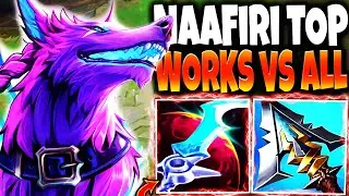 Its amazing that Naafiri Top Lane Got No COUNTERS (My New AD Type Blind Pick)