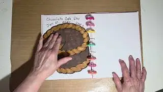#artisanjournalpropmts2026 - Week 5 - National Chocolate Cake Day - 1.27.26