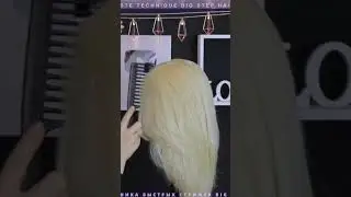 How To Cut Your Own Hair Into Medium Layered Cascade | Big Step Haircut Technique Eva Lorman