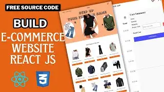 React Ecommerce Website For Beginners | Build an E-commerce Website With React JS