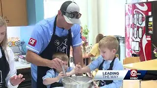 Royals pitcher Seth Lugo visits Kansas City's Ronald McDonald House