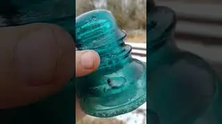 Insulator hunting on the Frisco in Chandler, Ok