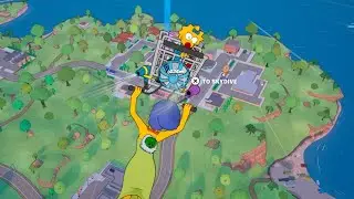 Fortnite | Springfield Marge Gameplay | 4K HDR HFR |