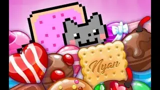 Nyan Cat Candy Match - GamePlayTV