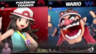 K Jukitsu (Pokemon Trainer) vs. PianoTuner (Wario) - Elite Smash