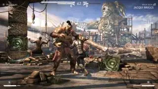 Mortal Kombat XL Goro Tigrar Fury vs Jacqui Briggs+Brutality Nvidia GT 920M Best Fighting Game Ever