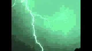 Massive Lightning Strikes in HD Slow Motion