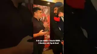 EDUARDO KOBRA | O dia que Conheci o Muralista mais Top  | Diego Nobre Art #shorts