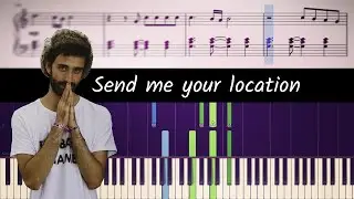 How to play the piano part of Location by AJR
