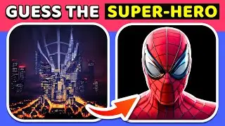 Guess the Hidden SUPERHERO 🦸💫  by Illusion - MARVEL Edition!
