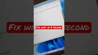 How to Fix Wifi in 5 seconds/എങ്ങനെ വൈഫൈ 5 സെക്കന്റ്‌ ഇൽ ശരി ആകാം???
