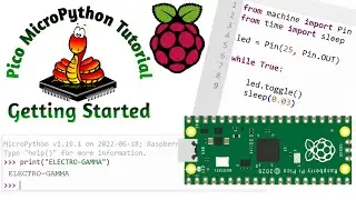 Raspberry Pi Pico | Getting Starting With MicroPython Code Into The Thonny (on windows)