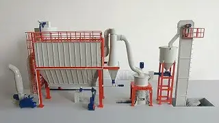 Clirik stone powder production line including crusher grinding mill machine powder collector...