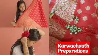 करवाचौथ के लिए मेरी तैयारियां 💕 | Karwachauth Shopping | Neha's Happy Home ❤️