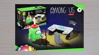 LEGO AMONG US GREEN - Renzaima 698-3 - Lego Compatible