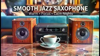 Smooth Jazz Saxophone 🎷 Warm Evening Jazz for Focus, Coffee & Calm Nights