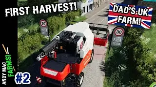 Farming Simulator million pound challenge! Dad's UK Farm (part 2)