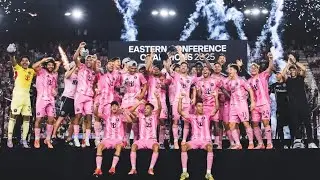 Messi make history at Inter Miami after winning the conference Cup #messi