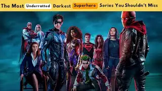 DC Titans &ndash; The Darkest Superhero Series🎬 You Shouldn&rsquo;t Miss! ⚡ 🔥 | Telugu Review 🔥| Thrill Trap