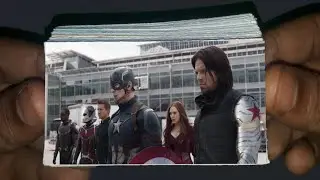 Captain America Civil war flipbook | Final fight | Avengers | Flip book | Captain America |Iron man