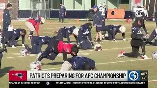 New England Patriots preparing for AFC Championship showdown versus Denver Broncos