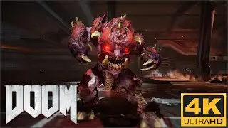Doom 2016 4k walkthrough level 8 - Advanced research complex