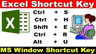 Fill Series In Excel | Shortcut of MS Excel | Flash Fill In Excel l Excel Shortcut | Down Fill |