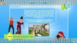 The Sims Freeplay - Influence Island Season 5 (Tutorial & Prizes)