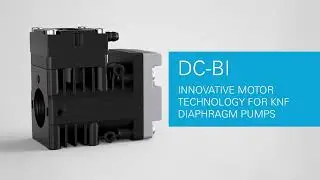 DC-BI – Innovative Brushless Motor Technology for KNF Diaphragm Pumps