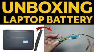Revealing LAPTOP BATTERY internal parts and its features TEARDOWN