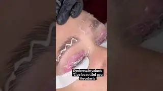 Lash lift & Eyebrow Lamination #browlamination #tutorial #eyebrows #shorts #youtubeshorts #beautiful