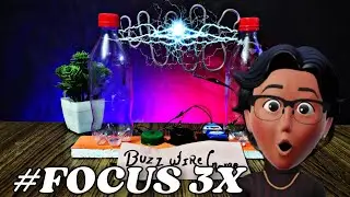 DIY SIMPLE HOMEMADE BUZZ WIRE GAME ! 🎯 MY FIRST VIDEO