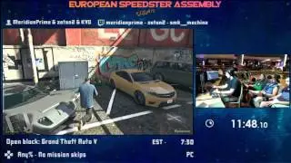 #ESA15Yellow - Grand Theft Auto V [ Any% No Mission Skips ] Race - MeridianPrime & zoton2 & KVD