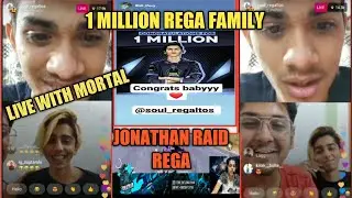 REGALTOS 1 MILLION | JONATHAN RAID | MORTAL ON REGA 1 MILLION | PUBG MOBILE