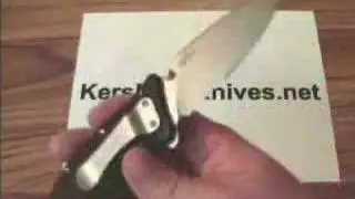 Kershaw Cyclone Serrated Knife 1630ST Demonstration