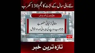 Budget For The New Financial Year Is 130 Billion | Budget 2023-2024